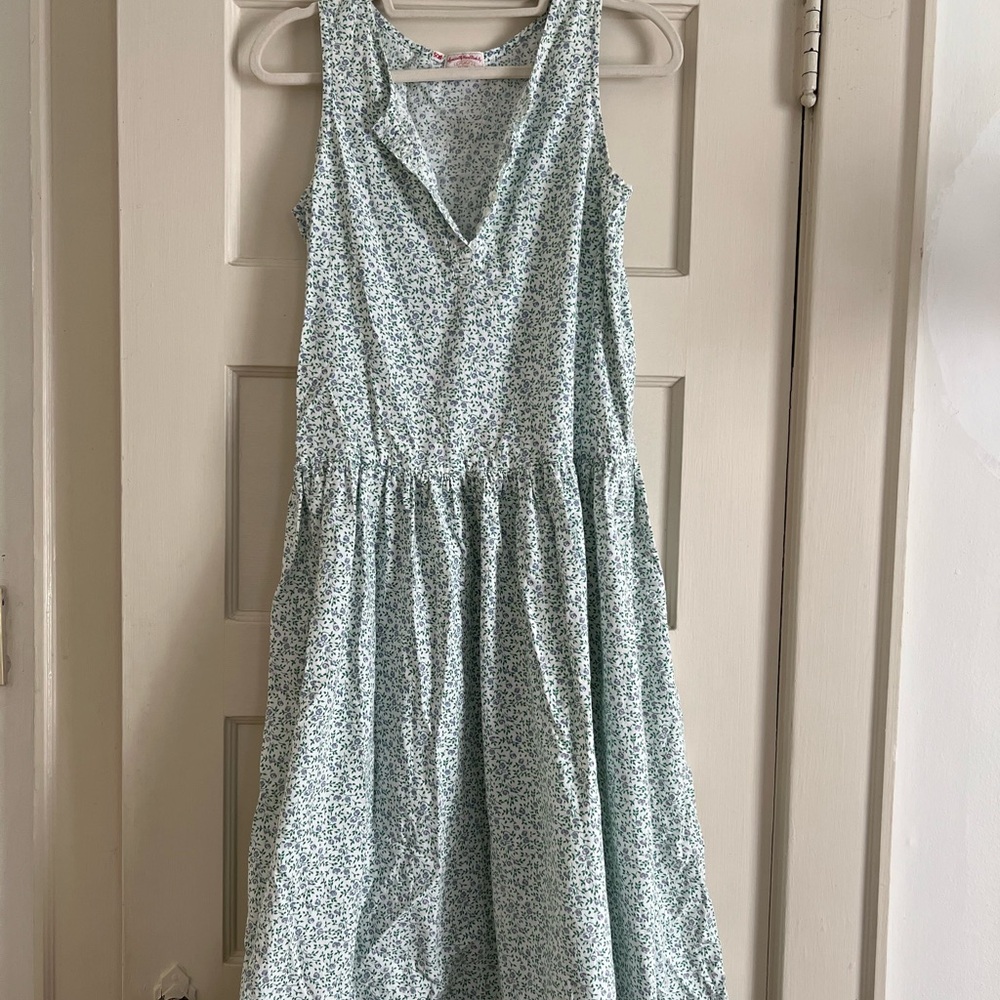 Midi handmade vintage dress